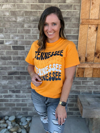 Tennessee Wave Adult Graphic Tee *TN COLLECTION*