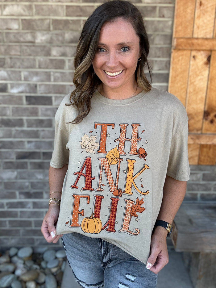 Thankful Time Short Sleeve Vintage Tee by Royce