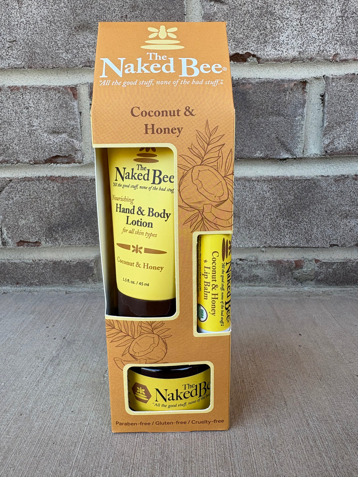 The Naked Bee Gift Collection Coconut and Honey