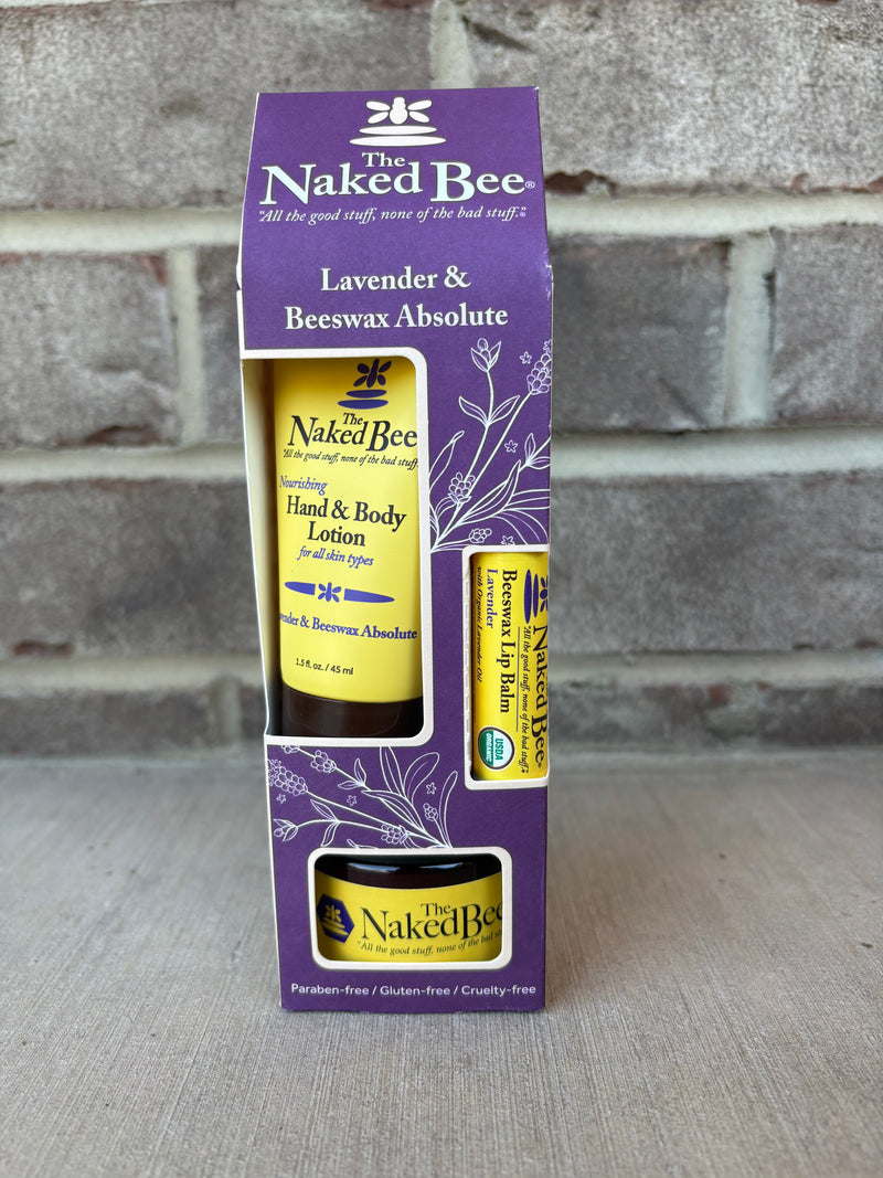 The Naked Bee Gift Collection Lavender And Beeswax