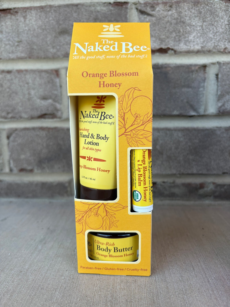 The Naked Bee Gift Collection Orange Blossom Honey