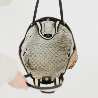 Woven Tiffany Organizer Tote Bag-Tote Bag-Pretty Simple