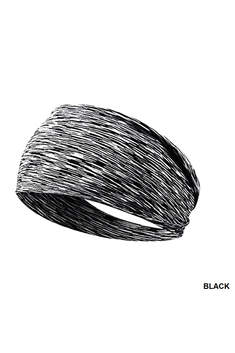 20299- Stretch Headband (BLACK OR GRAY)