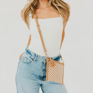 Veda Woven Crossbody and Clutch Bag-Crossbody Bag-Pretty Simple