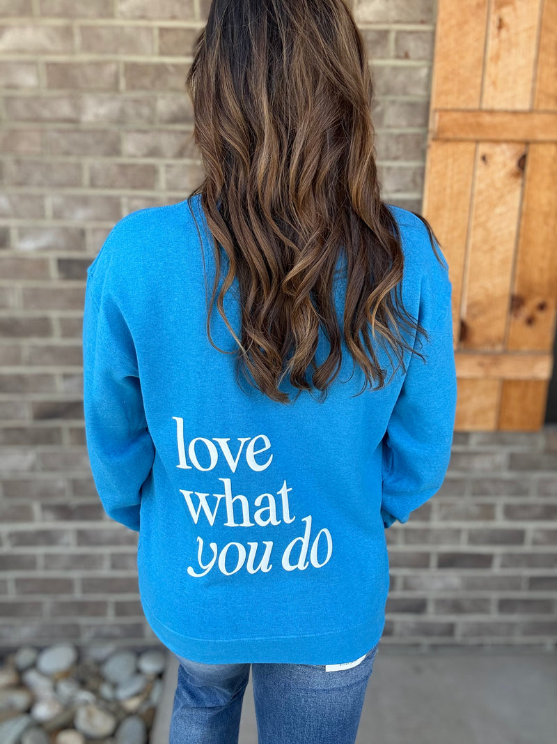 What You Love Simply Southern French Terry Pullover