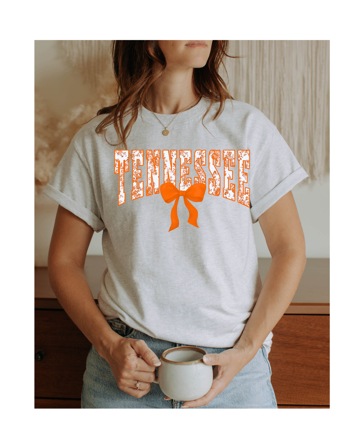 Tennessee Coquette Bow Graphic Tee *TN COLLECTION*