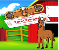 Friendly Farm Animal Hugging Bandages - 24ct Box