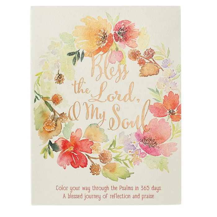 8883- Bless the Lord, O My Soul Coloring Devotional - Psalms