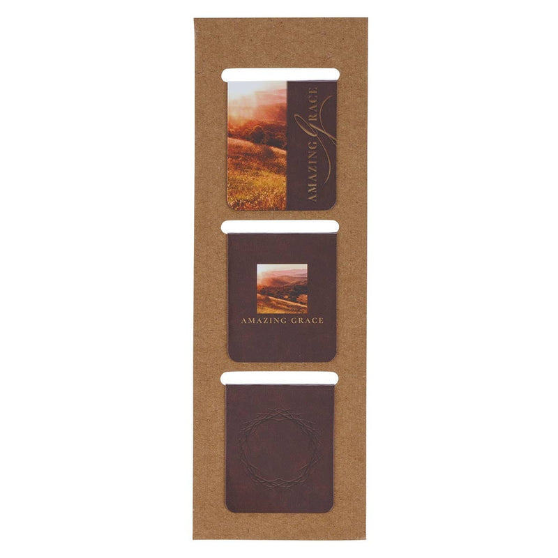 Magnetic Bookmark Set Crown of Thorns/Amazing Grace Isa 53:5