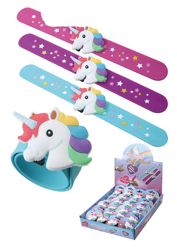 Unicorn Slap Bracelets