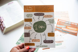 "I am" Tip-in Sheet