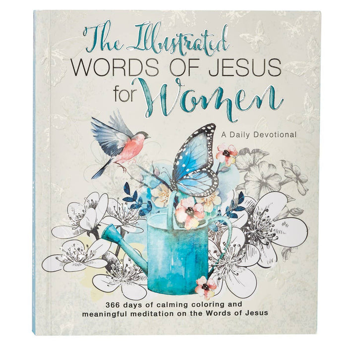 3421- Coloring Devotional Illustrated Words Jesus for Women