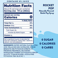 Sugar Free Rocket Pop Syrup - LTO