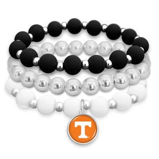University of Tennessee Volunteers Amanda Silicone Stack Bracelet