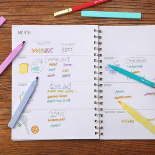 Aesthetic Bible Highlighters & Pens 12 Pack