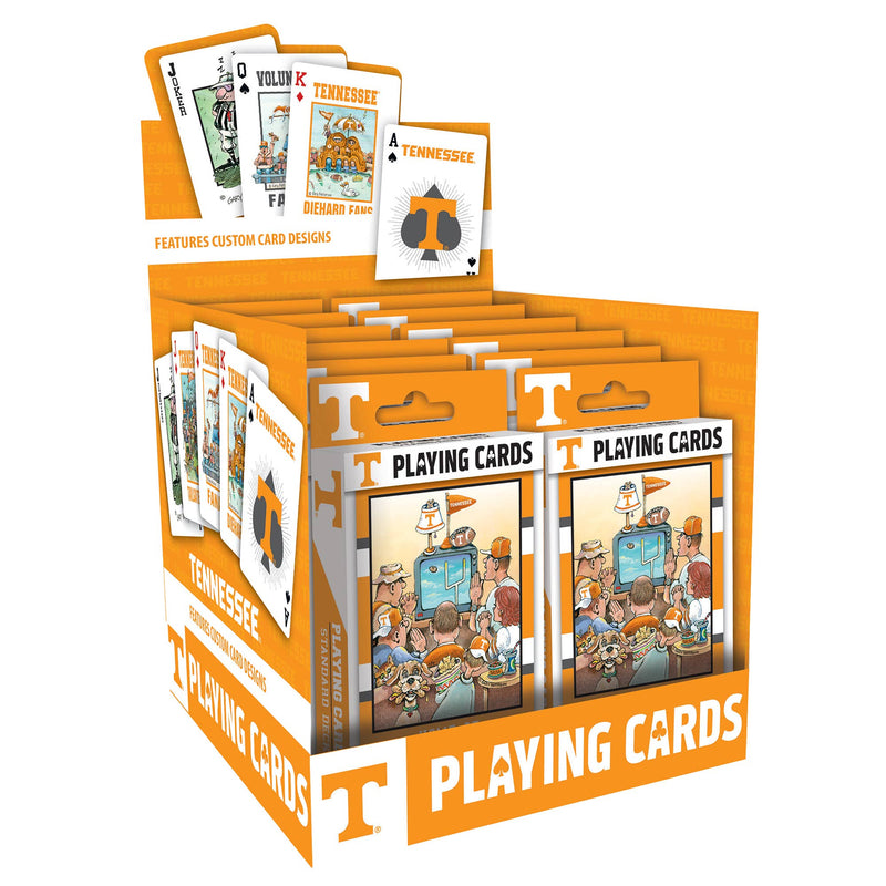 8358- Tennessee Volunteers Fan Deck Playing Cards *TN COLLECTION*