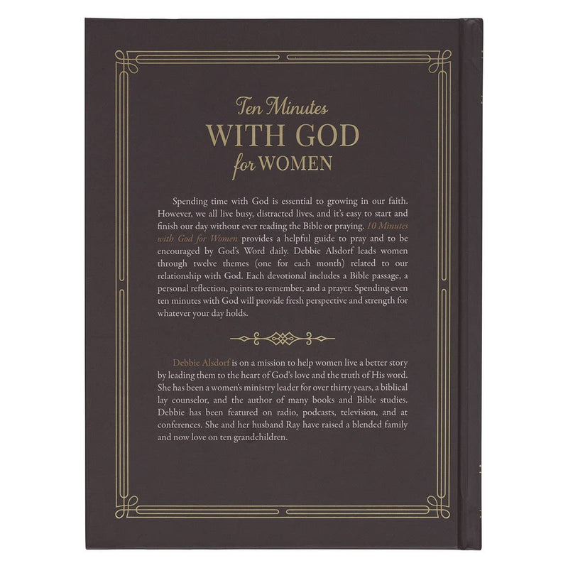 Devotional 10 Minutes with God for Women Hardcover