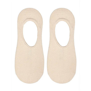 No-Show Liner Socks - Solid Beige / Nude