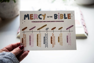 Mercy in the Bible TIMELINE Tip-in Sheet