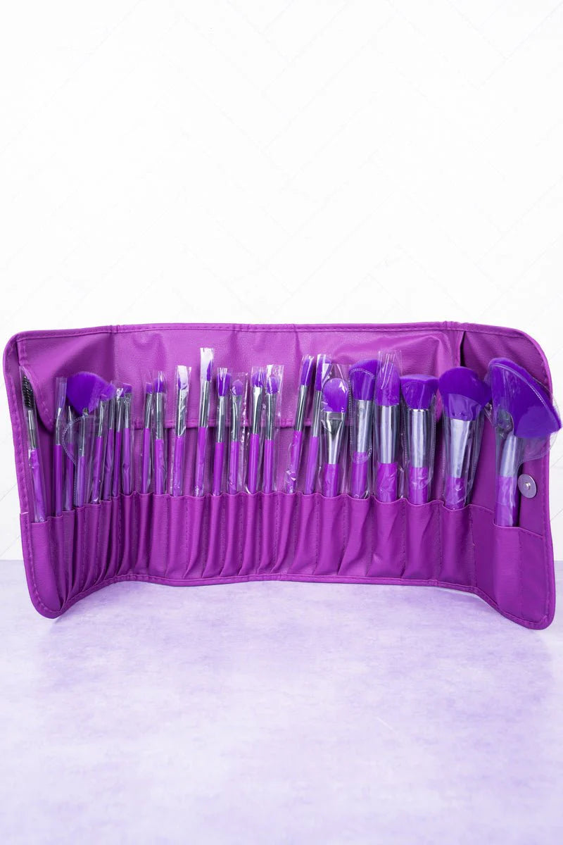 20429- Beauty Creations 24 Piece Make Up Brush Set