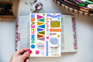 Whatever Is Sticker Sheet