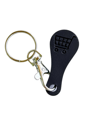 *PREORDER* Shopping Cart Quarter Saver Keychain by Hotline - Dallas