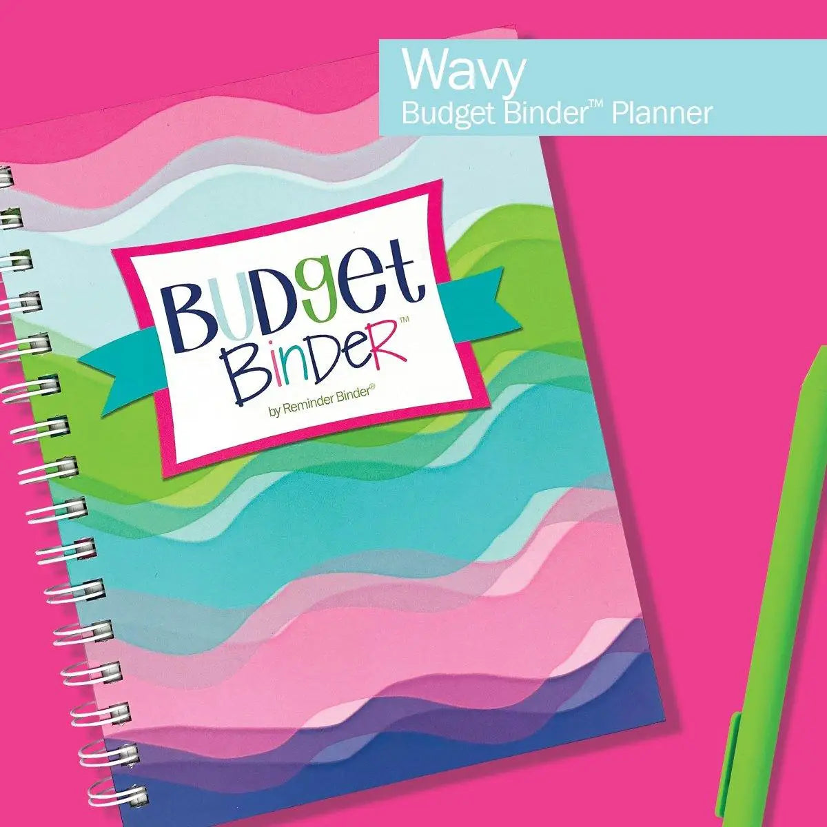 8364- Budget Binder by Denise Albright *PICK COLOR*