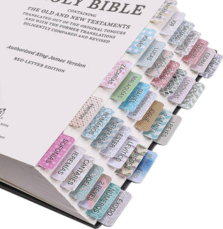 Spanish Bible Tabs Laminated 75 Pack
