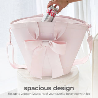 Ballet Pink Jelly Cooler Tote by Case Mate | PREORDER