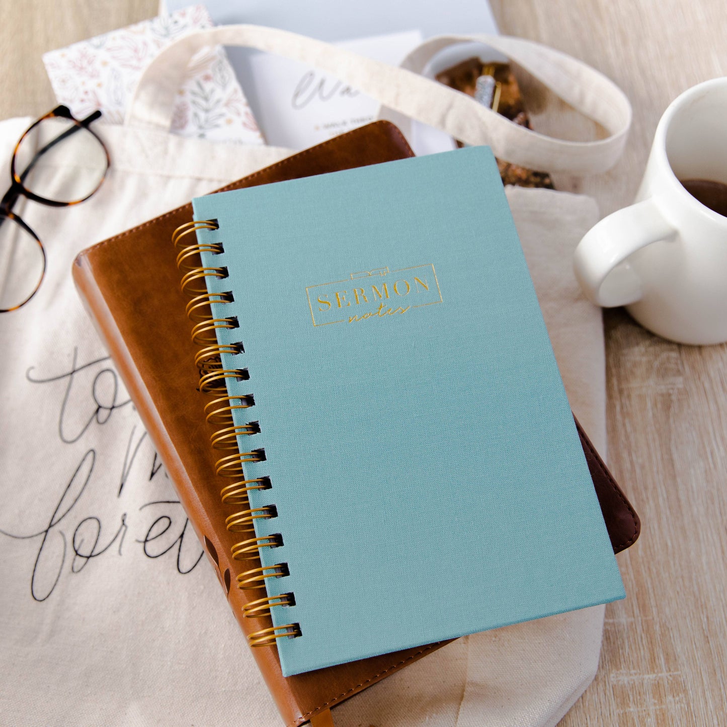 Sermon Notes Journal | Teal (Spiral)