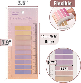 Sticky Tabs 3200 Count Transparent