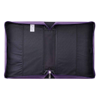 3402- Bible Cover Purple Blessed is the One Jer. 17:7: Medium