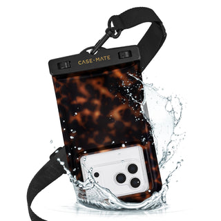 Tortoiseshell Waterproof Floating Phone Pouch by Case Mate | PREORDER