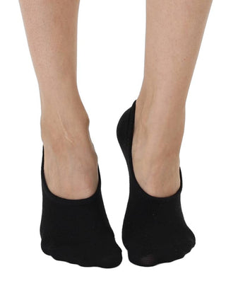 No-Show Liner Socks - Solid Black
