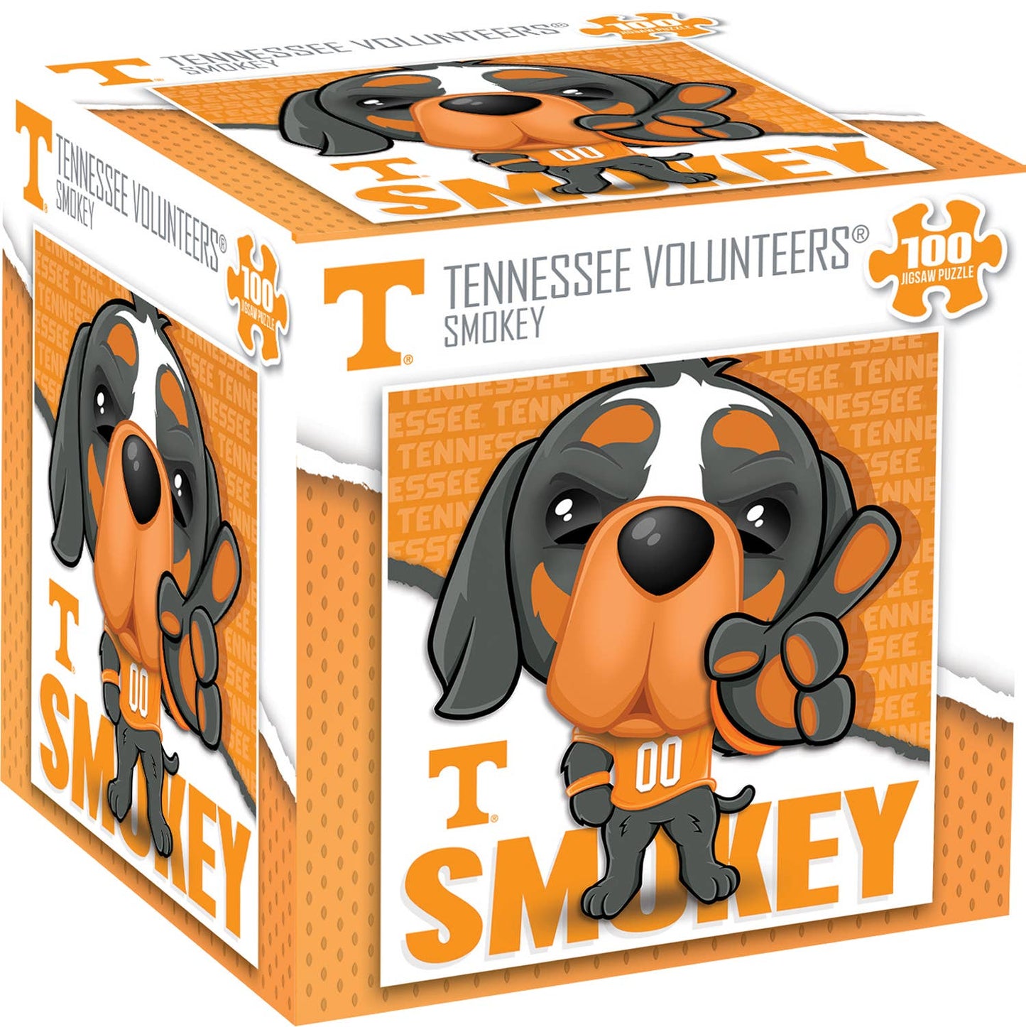 3855- Smokey - Tennessee Volunteers Mascot 100 Piece Puzzle *TN COLLECTION*