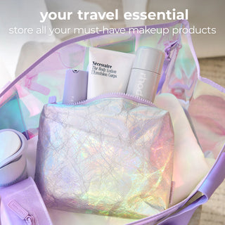 Essential Crinkle Make Up Zip Pouch by Case Mate | PREORDER