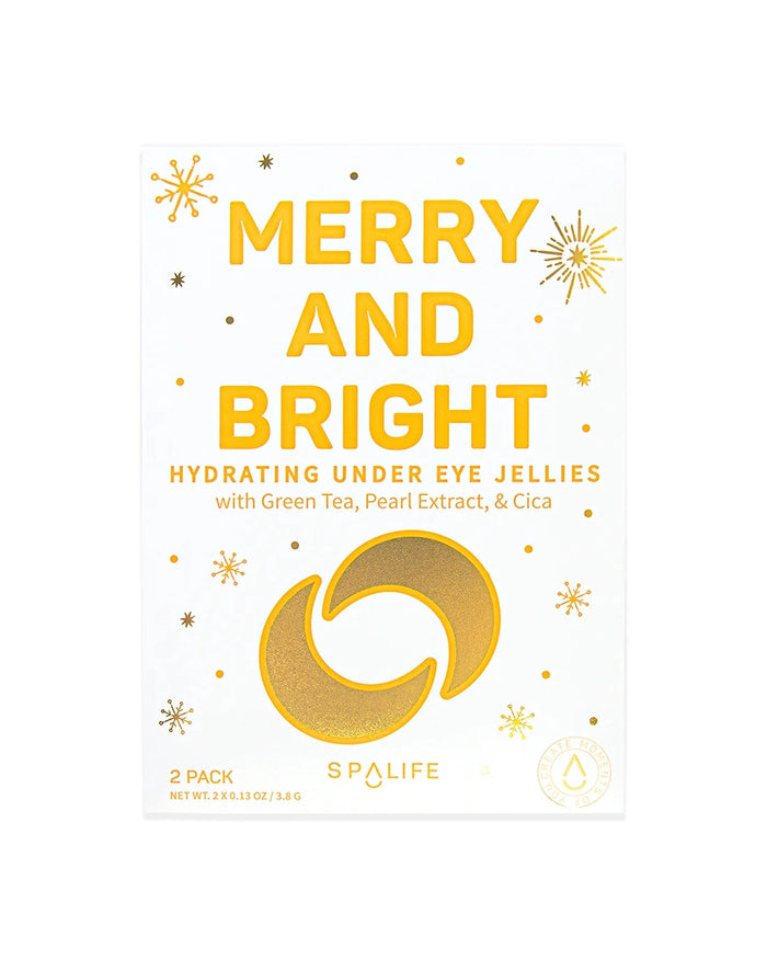 20420- Merry & Bright Hydrating Under Eye Jellies - 4 pairs