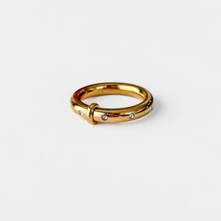 Diamond Studded Ring - WATERPROOF-Ring-Pretty Simple