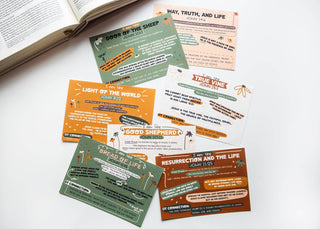 "I am" Statements Mini Tip-in Sheet Bundle (Set of 7)