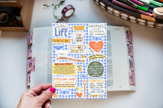 The Generous Life Sticker Sheet