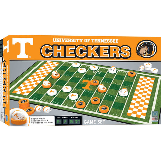 8357- Tennessee Volunteers Checkers Board Game *TN COLLECTION*