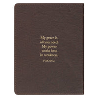 Devotional Amazing Grace Faux Leather