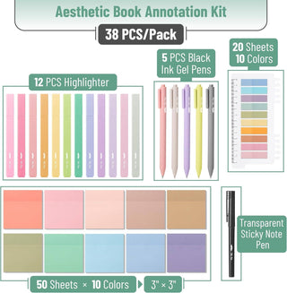 Mr. Pen Aesthetic Annotation Kit for Book Lovers