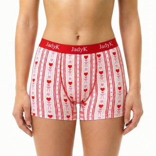 Arya Hip Hugging Boxer Shorts |Vintage Bows & Lace| JadyK