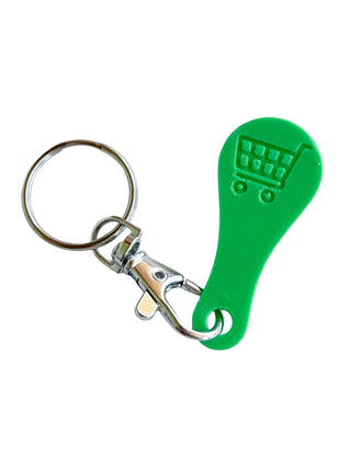 *PREORDER* Shopping Cart Quarter Saver Keychain by Hotline - Dallas