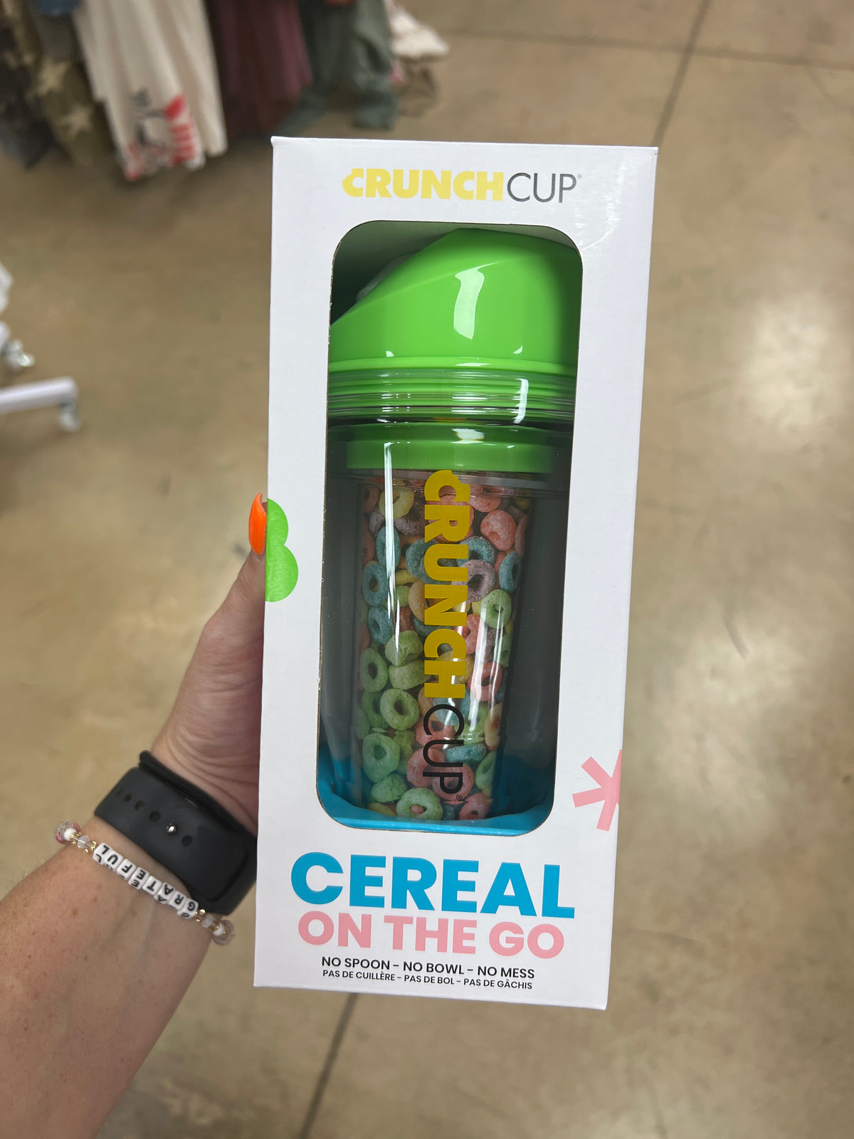 8940- Crunch Cup (As Seen On Tik Tok) *PICK COLOR*