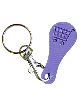 *PREORDER* Shopping Cart Quarter Saver Keychain by Hotline - Dallas