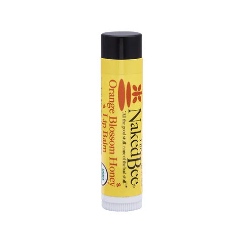 Orange Blossom Honey Beeswax Lip Balm by The Naked Bee