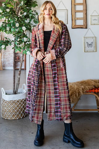 Mixed Plaid Jacket  | OLI & HALI MARKET PREORDER