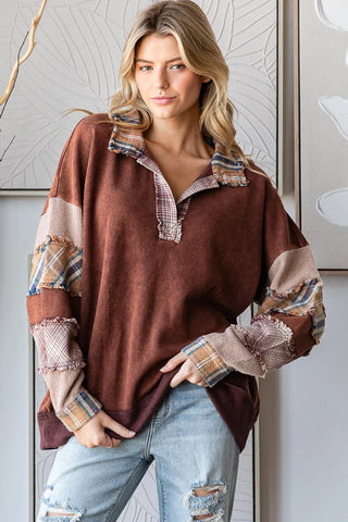 Washed Oversized Pullover | OLI & HALI MARKET PREORDER